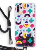 8-bit N°2: Samsung Galaxy A70 Transparant Hoesje met koord