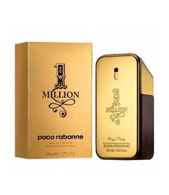 Paco Rabanne eau de toilette spray one million 50ml heren