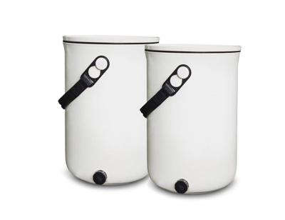 EM Agriton Bokashi - design keukenemmer - 9,6l - set van 2
