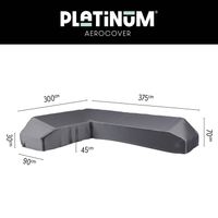 Platinum Aerocover platform loungesethoes 375x300 cm - Links - thumbnail