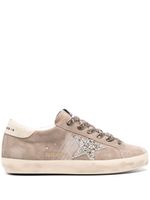 Golden Goose baskets Super-Star en daim - Tons neutres - thumbnail