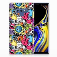 Samsung Galaxy Note 9 Silicone Back Cover Punk Rock - thumbnail