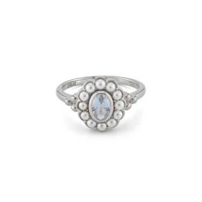 Dames ring 24KAE 12416S/56 16 Zilverkleurig