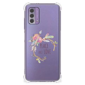 Nokia G42 Stevig Bumper Hoesje Boho Text