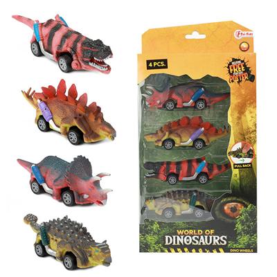 Toi Toys set a 4 dino-auto&apos;s