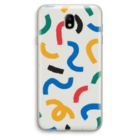 Illustratieve pop 2: Samsung Galaxy J7 (2017) Transparant Hoesje