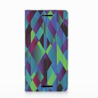 Nokia 2.1 2018 Stand Case Abstract Green Blue