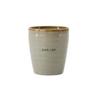 Zusss Koffiemok Darling Grijsblauw