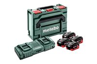 Metabo 18V LiHD Accu Basis-set 4 x 8.0Ah accu +1x duolader +Metaloc | 685135000 - 685135000