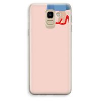 High heels: Samsung Galaxy J6 (2018) Transparant Hoesje
