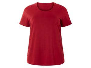 esmara Dames T-shirt - plus size (Rood, XL (48/50))