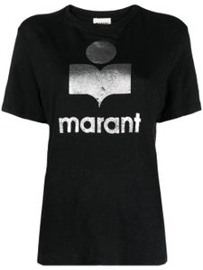 MARANT ÉTOILE t-shirt Zewel à logo imprimé - Noir