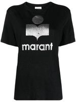 MARANT ÉTOILE t-shirt Zewel à logo imprimé - Noir - thumbnail