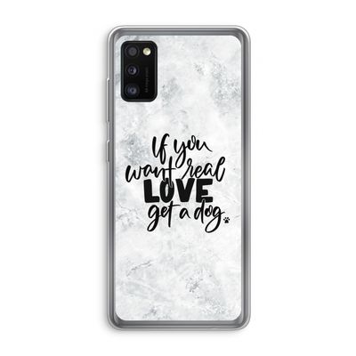 Partner in crime: Samsung Galaxy A41 Transparant Hoesje