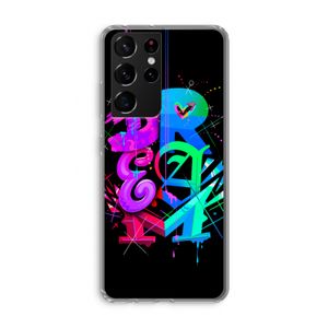 Dream: Samsung Galaxy S21 Ultra Transparant Hoesje
