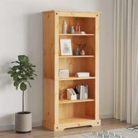 Boekenkast met 5 planken Corona-stijl 80x40x170 cm grenenhout