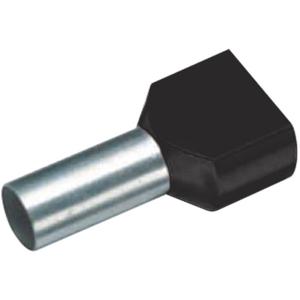 Cimco 18 2422 Dubbele adereindhulzen 10 mm² Deels geïsoleerd Bruin 100 stuk(s)