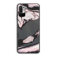 Roze stroom: Xiaomi Redmi Note 10 5G Transparant Hoesje