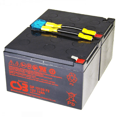 CSB Battery Csb ups batterij vervangingsset rbc6 (incl. kabels)