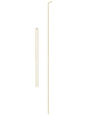 Shihara boucle d'oreille 250 en chaîne - Métallisé