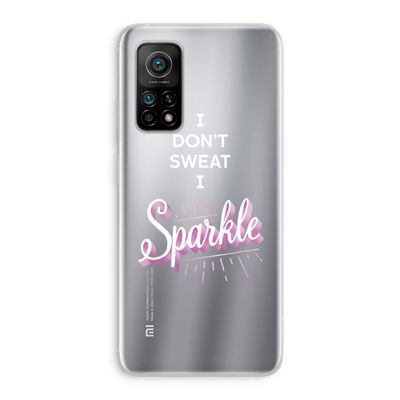 Sparkle quote: Xiaomi Mi 10T 5G Transparant Hoesje