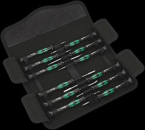 Wera Kraftform Micro 12 Electronics 1 Micro-schroevendraaierset, 12-delig - 1 stuk(s) - 05073677001