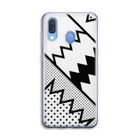 Pop Art #5: Samsung Galaxy A40 Transparant Hoesje