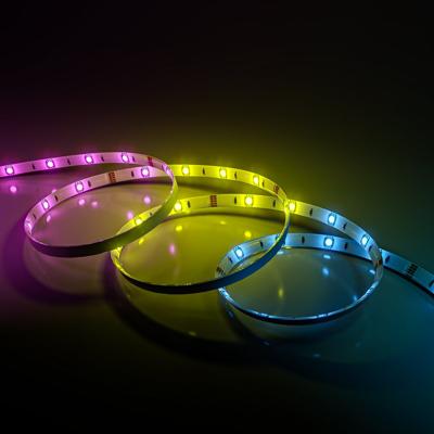 HOFTRONIC™ Liora Smart LED Strip 5m - Wifi & Bluetooth - RBGIC - Met afstandsbediening - IP44 voor binnen en buiten - SMD 5050 - 24 LEDs/m