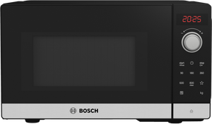 Bosch Serie 2 FFL023MS2 magnetron Aanrecht Solo-magnetron 20 l 800 W Zwart, Roestvrijstaal