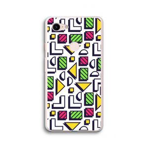 8-bit N°4: Google Pixel 3 XL Transparant Hoesje