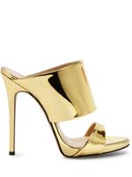 Giuseppe Zanotti sandales Andrea à fini métallisé - Or