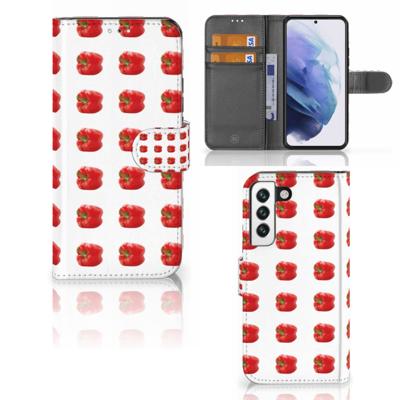 Samsung Galaxy S22 | Book Cover | Paprika Red | Portemonnee hoesje