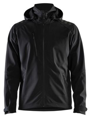 Blåkläder 4749 Softshell jack - zwart/zwart maat M