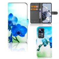 Xiaomi 12T | 12T Pro Hoesje Orchidee Blauw - Cadeau voor je Moeder