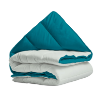 Dekbed Lazy & Dekbedovertrek Double Face - Enkel , Easy - zonder overtrek - 240x200 cm (Lits-Jumeaux) - Sleeptime - 300 gsm - Dekbed-Discounter.nl