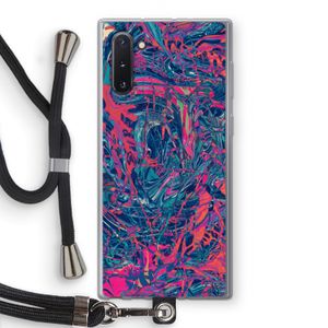 Sleeping Dreams: Samsung Galaxy Note 10 Transparant Hoesje met koord
