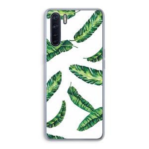 Lange bladeren: Oppo A91 Transparant Hoesje