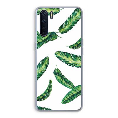 Lange bladeren: Oppo A91 Transparant Hoesje