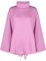 Karl Lagerfeld sweat Ikon 2.0 à col montant - Rose Karl Lagerfeld sweat Ikon 2.0 à col montant - Rose