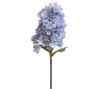 Kunst hortensia pluim lichtblauw 85 cm - Buitengewoon de boet