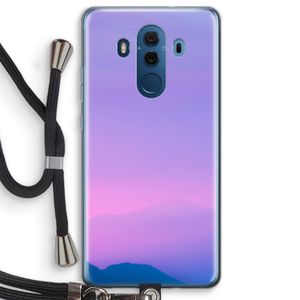 Sunset pastel: Huawei Mate 10 Pro Transparant Hoesje met koord