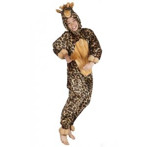 Giraffe onesie dierenpak kind 164  -