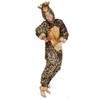 Giraffe onesie dierenpak kind 164  -