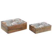 Doos-Juwelenkistje Home ESPRIT Groen Oranje Mangohout 25,5 x 18 x 8,5 cm (2 Onderdelen) Doos-Juwelenkistje Home ESPRIT Groen Oranje Mangohout 25,5 x 18 x 8,5 cm (2 Onderdelen)