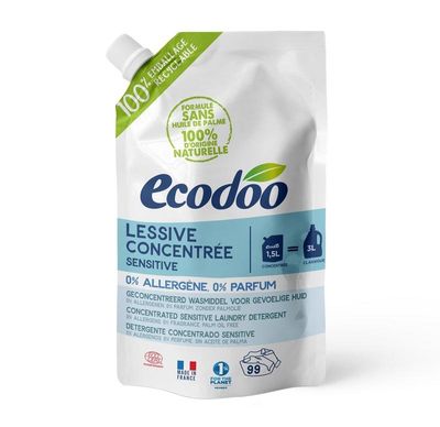 Ecodoo Wasmiddel vloeibaar sensitive bio (1500 ml)