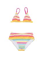 Missoni Kids bikini à motif zig-zag - Jaune - thumbnail