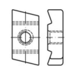 TOOLCRAFT 161572 Schroefplaten voor hamerkopschroeven M10 Staal Galvanisch verzinkt 50 stuk(s)