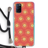 Zon: Oppo A52 Transparant Hoesje met koord