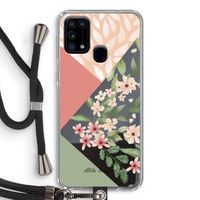 Sweet heaven geometrics: Samsung Galaxy M31 Transparant Hoesje met koord