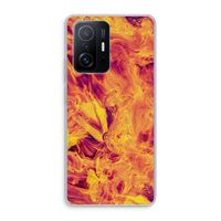 Eternal Fire: Xiaomi 11T Pro Transparant Hoesje